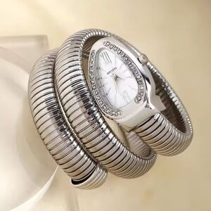 Serpenti Silver Elegant&Timeless Wrap Watch, BESTSELLER